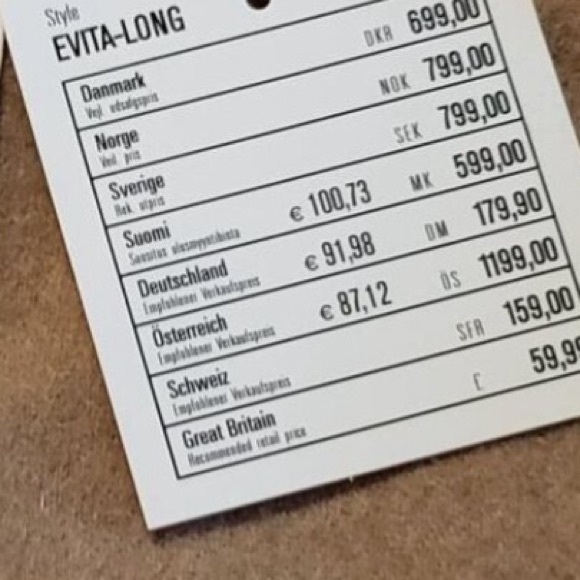 NWOT JACKPOT Camel Beige Wool Midi Pencil Skirt - Picture 4 of 10